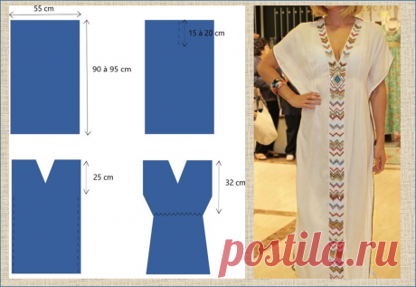 Платье-балахон простого кроя - модели плюс выкройки | МНЕ ИНТЕРЕСНО ВТОРАЯ ПОПЫТКА | Яндекс Дзен