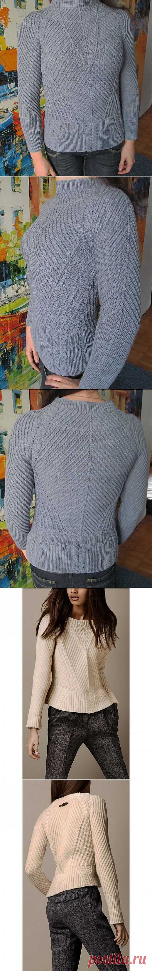 Собрала зима багаж (вязание спицами) | РУКОДЕЛИЕ