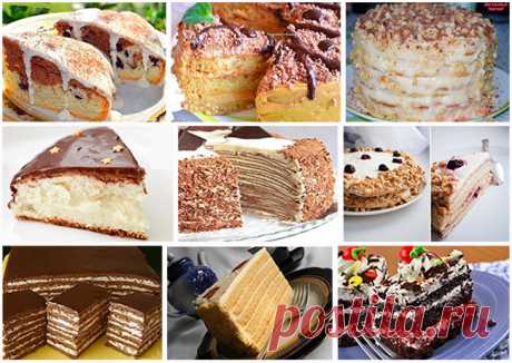 Обалденно вкусныe тортики