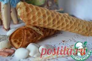 Вафельные трубочки - кулинарный рецепт