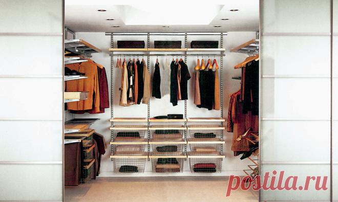 Внутреннее наполнение шкафа-купе -