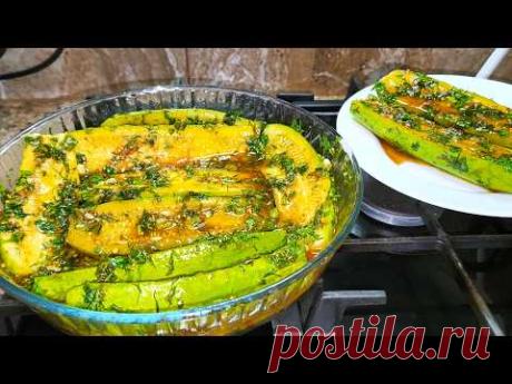 ТЕПЕРЬ КАБАЧКИ ГОТОВЛЮ ТОЛЬКО ТАК! СЕКРЕТ ВО ВКУСНОЙ ЗАПРАВКЕ! НИКОГДА НЕ НАДОЕСТ! РЕЦЕПТ!