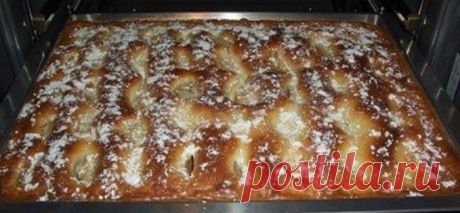 Пирог с яблоками, как пирожное!