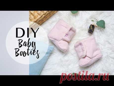 Шьем теплые ботиночки для малыша (ОБНОВЛЕННАЯ ВЕРСИЯ)