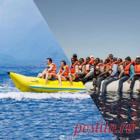 Контраст между мирами, в которых мы живем - новые работы Угура Галленкуша Здравствуйте, я Угур Галленкуш, живу в Стамбуле, Турция. Я пытаюсь показать важные проблемы, с которыми сталкивается мир, такие как социальная