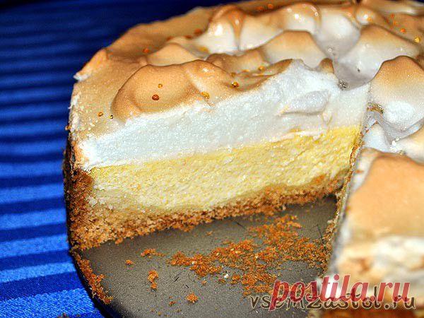 Творожный пирог «Слезы ангела» » Всем За Стол!