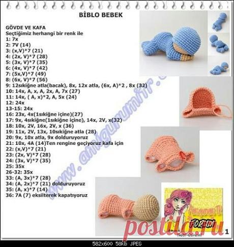 begoşun hobi sepetig: Biblo bebek örmek isteyenler..forum.amigurumitr.com adresine ait bir paylaşımdır ..