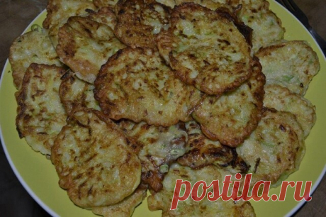 КАБАЧКОВО-КАРТОФЕЛЬНЫЕ ОЛАДЬИ