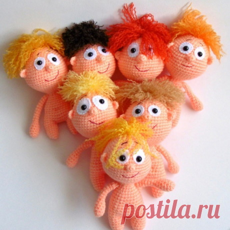 Игрушка &quot;Пупсик&quot; oт Mаritsa Viljак (перeвод: Гaлина Чудиновa). Крючком. / knittingideas.ru