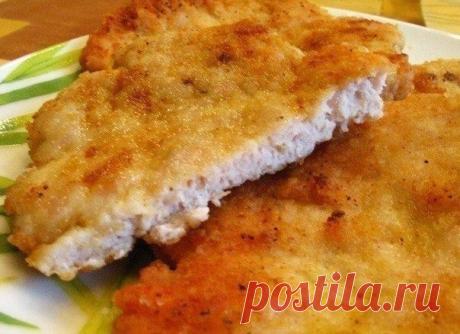 Сочные отбивные из куриного фарша. Поверьте, никто не догадается из чего они!