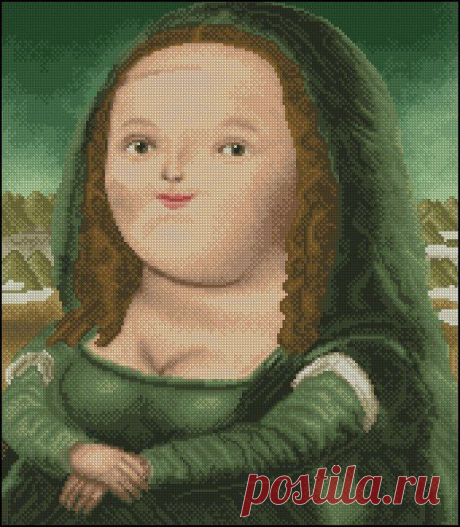 Самая милая Мона Лиза.