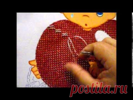 puntada fantasia niño corazon