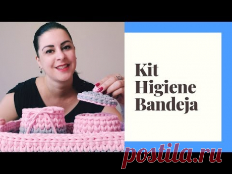 Kit de Higiene em malha - Bandeja