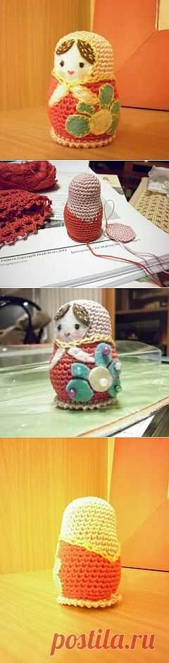 матрешка со схемой.