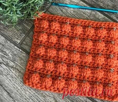 Aprende a tejer el Punto Calabazas (Esquemas) ♡ - Mil Ideas en Crochet