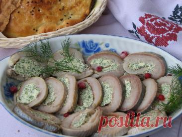 Рулеты из сельди