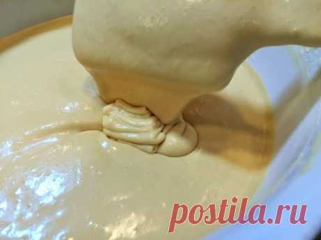 КРЕМ - КАРАМЕЛЬ заварной, сливочный для тортов и др. выпечки. Crème caramel