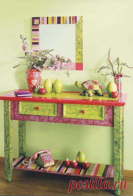 Декопатч - интересная техника декорирования
#декопатч #техника_декорирования #своими_руками