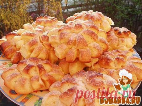 Рецепт: Плюшки &quot;Хризантемы&quot;