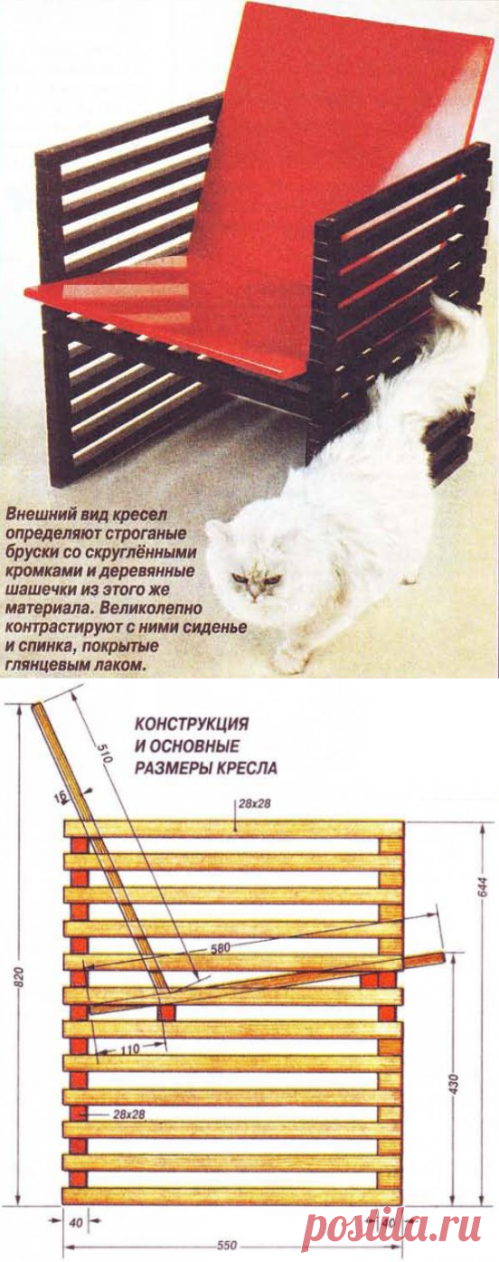 Деревянное кресло своими руками: инструкция от мастеров