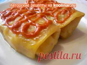 Постные голубцы с гречкой, грибами и картофелем. рецепт с фотографиями