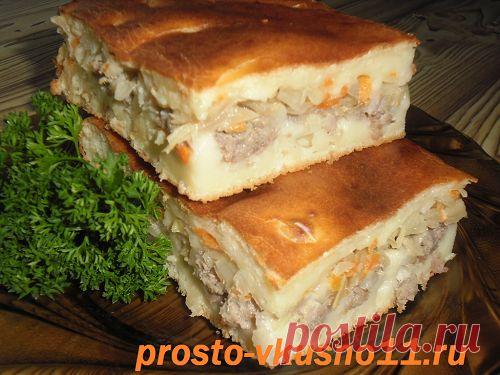 Для ленивых: заливные пироги. Небольшая подборка