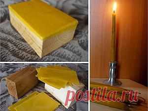 свечи из пчелинного воска с прополисом - Ярмарка Мастеров - ручная работа, handmade