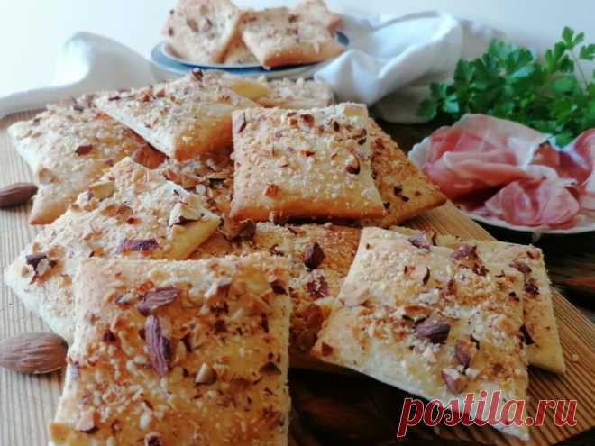 Миндальные крендели с солью - Curmifood