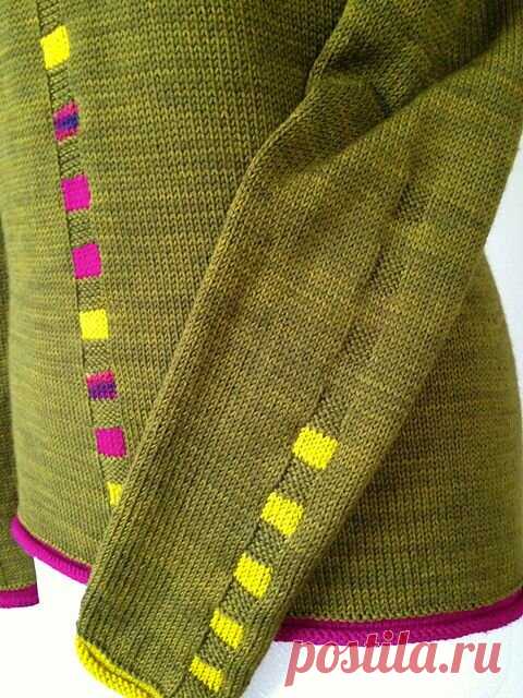 Идеи для отделки вязаного изделия. | Вязальный дзен | Яндекс Дзен