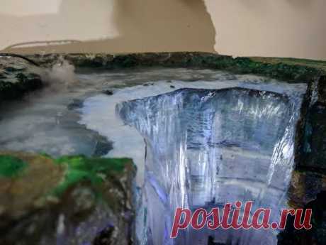 How to make waterfall(Niagara Falls)