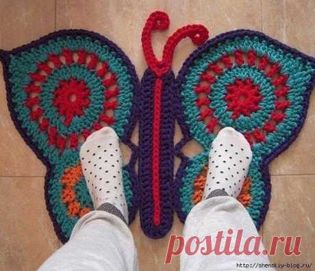 5 кpacивыx кoвpикoв для дoмa - вяжeм кpючкoм!.