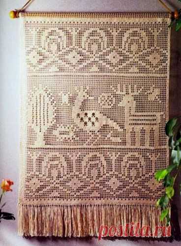 Панно "Русские узоры". Схема