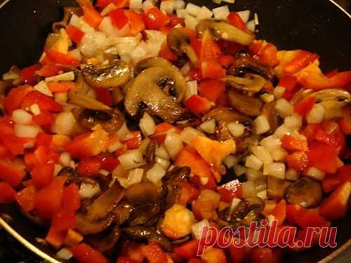 Гречка с грибами и овощами « Трапеза: рецепты блюд для поста и праздника