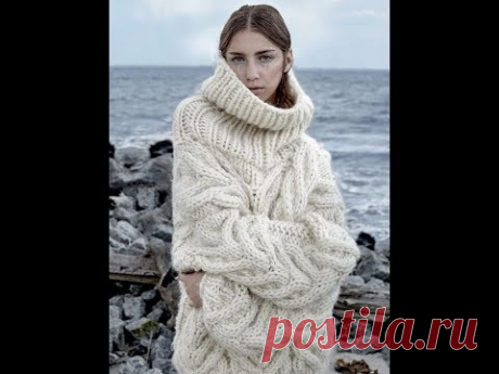 Женские Креативные Пуловеры, Вязаные Спицами - 2019 / Women's Creative Pullovers Knitted Needles