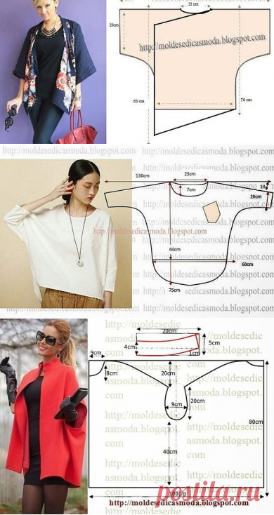 Простые выкройки - обновки для лета