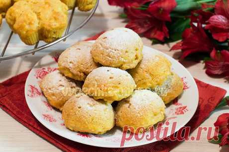 ПОСТНЫЕ КЕКСЫ "РЫЖИКИ" С МОРКОВЬЮ И ЯБЛОКОМ.