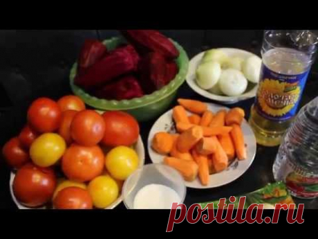 Заправка для Борща на зиму/ Стерилизуем банки в микроволновке
