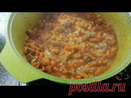 4. Сочная гречневая каша с мясом и морковью🥕.