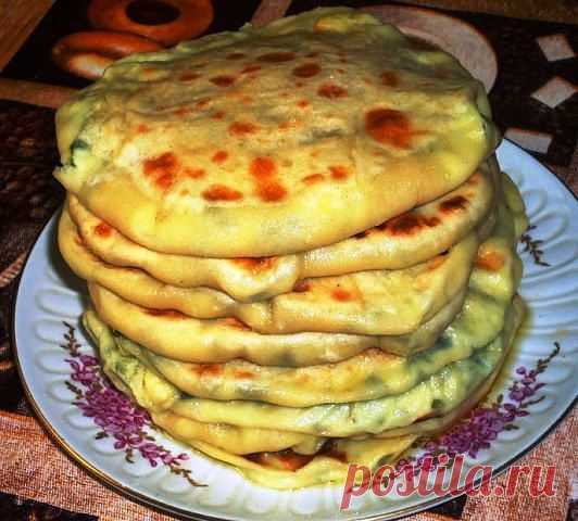 Самые вкусные рецепты: Балкарские хычины с сыром и картофелем