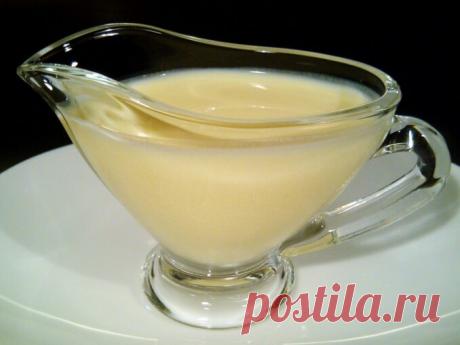 Ванильный соус для дессерта - рецепт на vse-o-ede-online.ru
