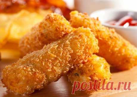 6 рецептов аппетитных сырных палочек — Вкусные рецепты