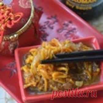Тыква по-корейски Кулинарный рецепт