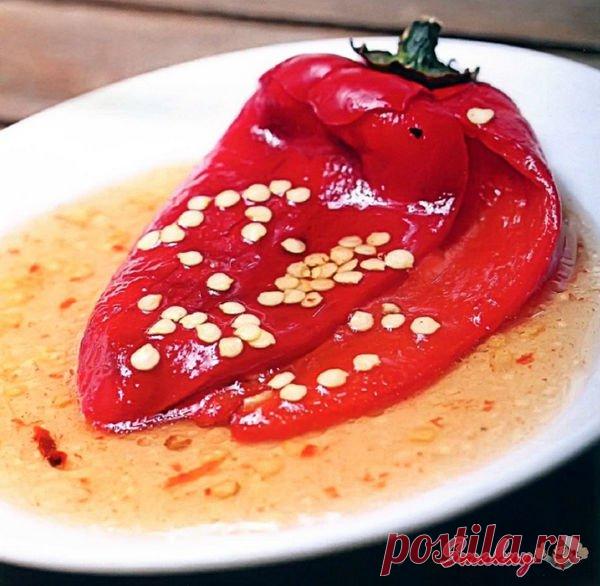 Болгарские перцы в пряном масле