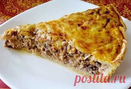 Пирог с мясом / Свежие рецепты