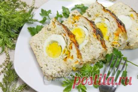 Куриный рулет с яйцом по Дюкану — рецепт с фото пошагово
