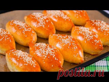 ГОТОВА ЕСТЬ ХОТЬ КАЖДЫЙ ДЕНЬ!! Пирожки с НАЧИНКОЙ | Универсальное тесто | Кулинарим с Таней