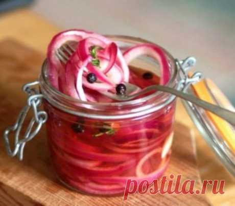 Маринованный лук. Рецепт маринованного лука / Простые рецепты