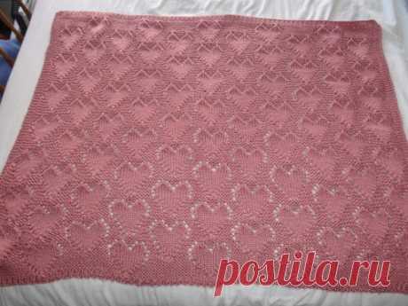 «Lots of Love» Baby Blanket - Бесплатный шаблон для вязания | Вязаные изделия, биты и фото