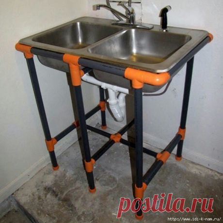 Дачные поделки из пластиковых труб