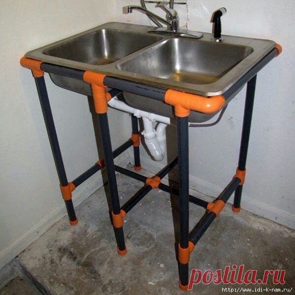 Дачные поделки из пластиковых труб